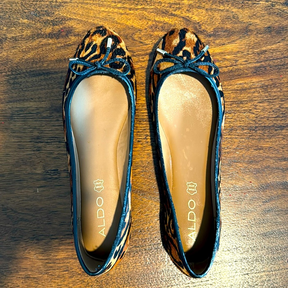 Also Olivia Leopard Print Flats
